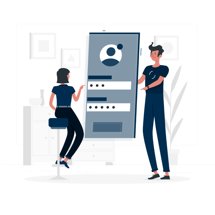 Sign In Illustration